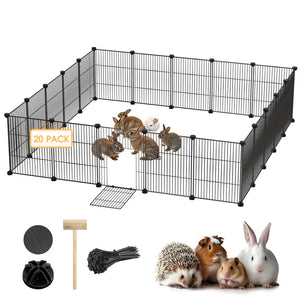 Shop best Advwin DIY Pet Playpen Metal Fence 20 Panels at Pet Servo