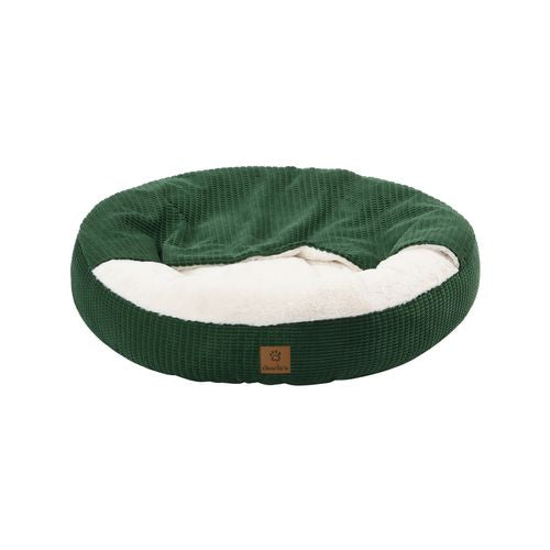 Charlie's - Snookie Hooded Pet Bed in Corncob - Eden Green