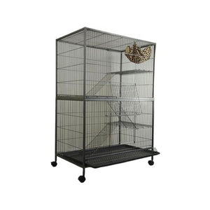 YES4PETS - 140cm 4-Level Bird & Pet Cage with Castors - Pet Servo