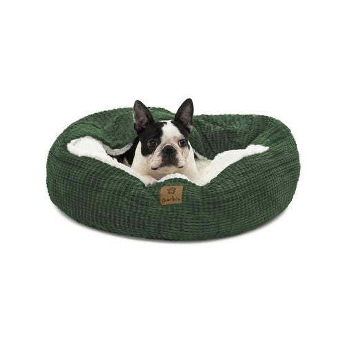 Charlie's - Snookie Hooded Pet Bed in Corncob - Eden Green