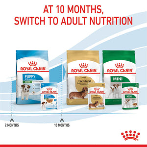 Royal Canin - Mini Puppy Wet Dog Food Pouches 85g x 12 - Petservo