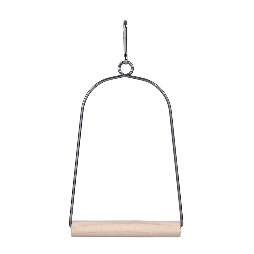 YES4PETS - 5x Jumbo Bird Cage Swings with Wood Perch - Pet Servo