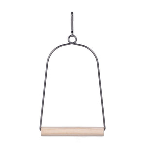 YES4PETS - 5x Jumbo Bird Cage Swings with Wood Perch - Pet Servo