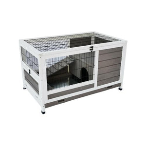 YES4PETS - Rabbit Hutch Cage for Small Pets - Petservo