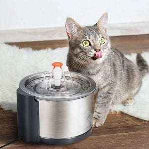 YES4PETS Automatic Electric Pet Water Fountain Feeder Bowl - PetServo