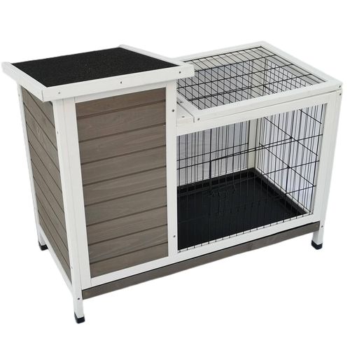 YES4PETS - Rabbit Hutch Cat Cage for Small Pets - Petservo