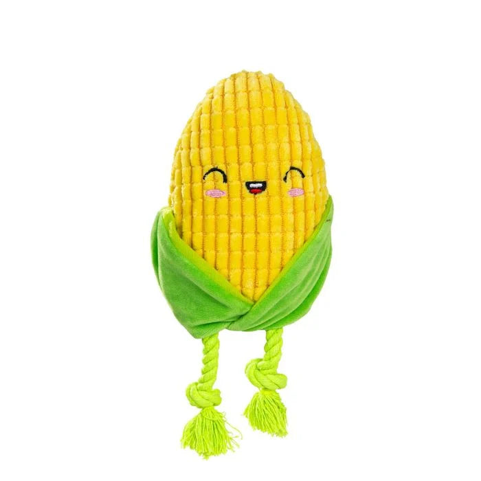Buy Happy Tails Plush Corn with Rope at Pet Servo