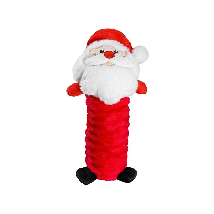 Happy Tails - Extra Long Santa Plush Dog Toy
