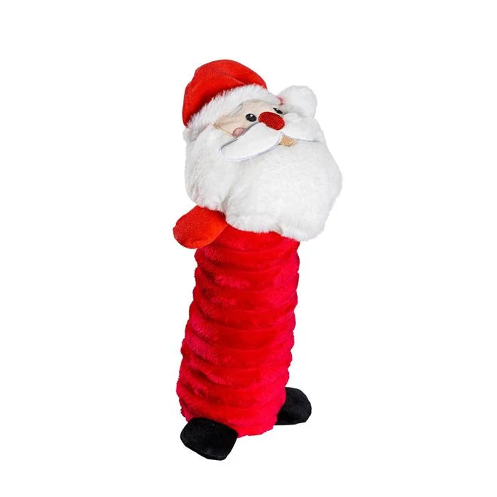 Happy Tails - Extra Long Santa Plush Dog Toy