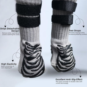 HCPET - Anti-Slip Dog Socks for Floor & Paw Safety - Petservo