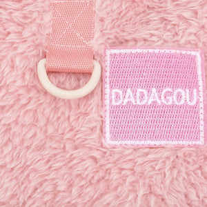 Pink Cozy Fleece Dog Sweater – Winter Warm w/D-Ring - Petservo