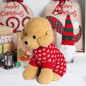 DXHYCC - Red Heart Dog Sweater – Cozy Knit Holiday - Petservo