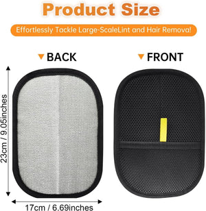 Product size comparison of a filter and housing with dimensions labeled at Pet Servo