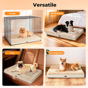 PaWz - Soft Dog Bed Mattress for Crate with Removable Cover, Waterproof Liner at Pet Servo