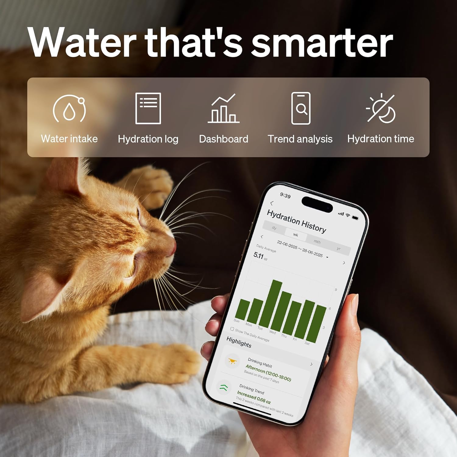 PETLIBRO - Dockstream 2 Smart Pet Fountain – Cordless, WiFi, Stainless Steel