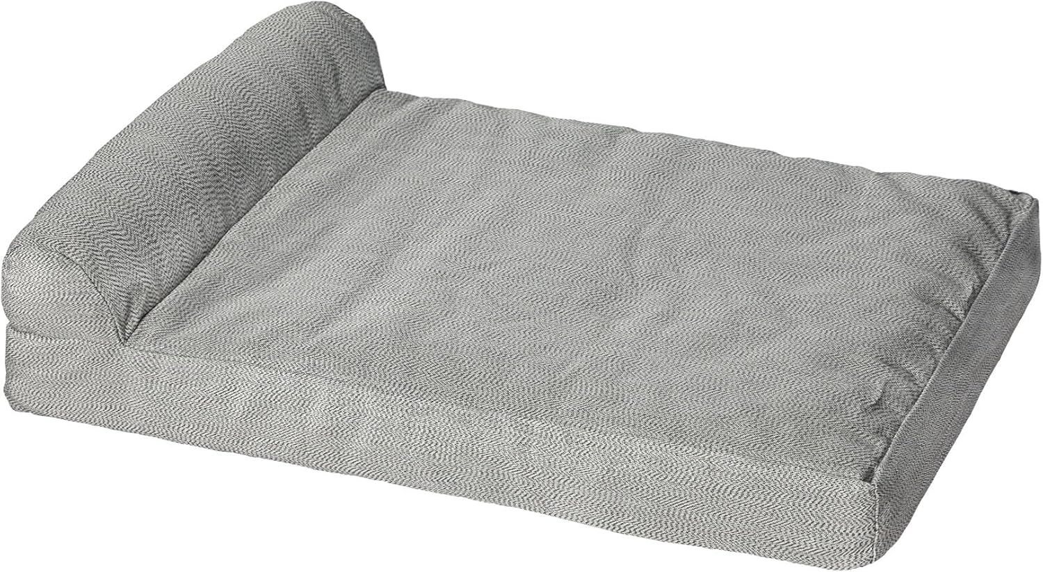 Gray pet bed on a white background at Pet Servo