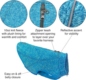 Stylish and lightweight sweater for cool weather walks - Petservo