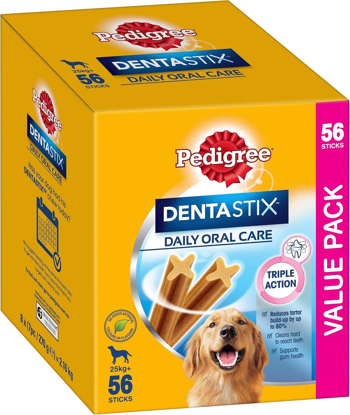 Pedigree Dentastix Large Breed Dog Treat 56 Pack at Petservo
