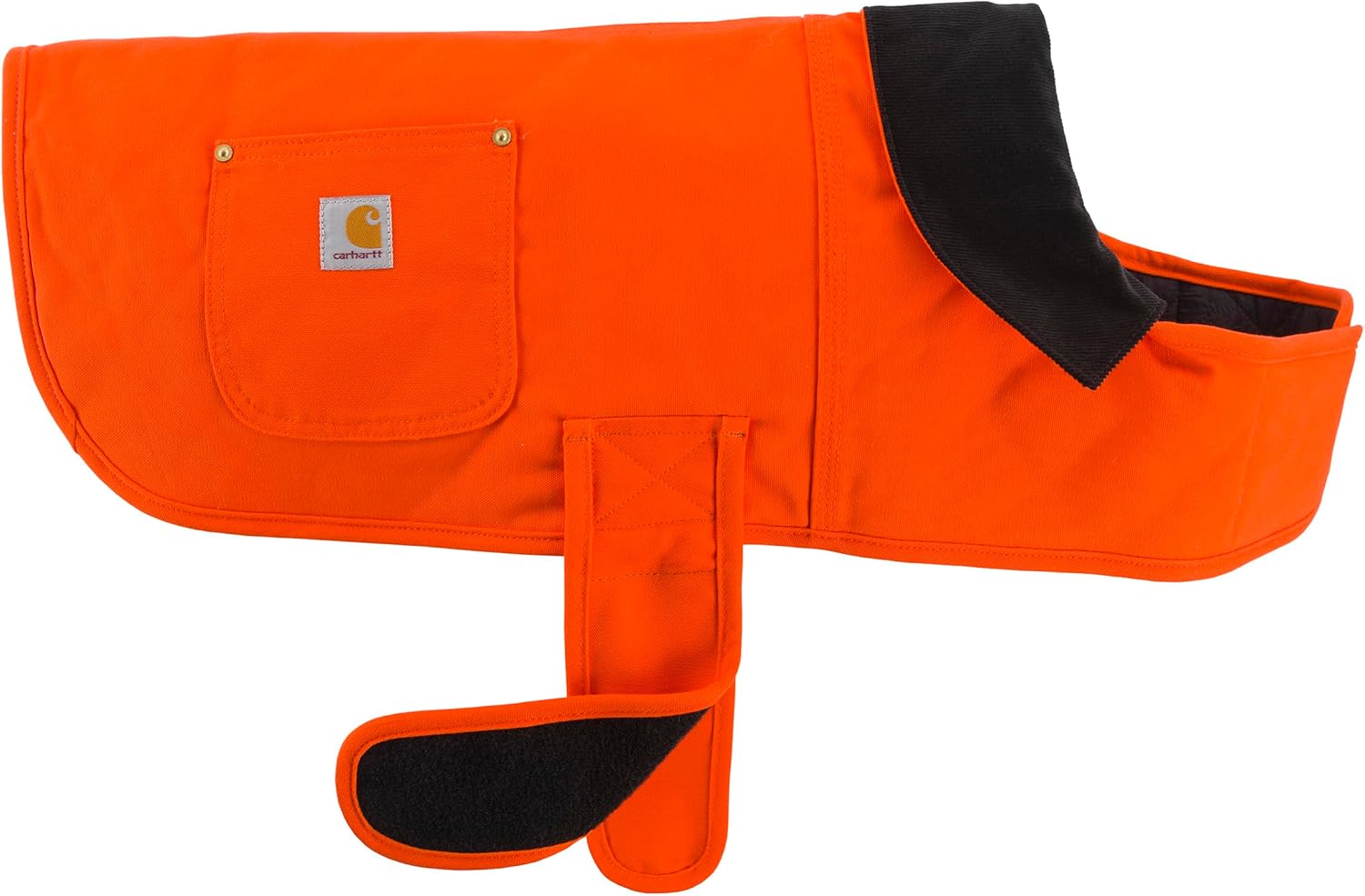 CARHARTT - Durable, insulated dog coat for cold, windy weather (Hunter Orange)