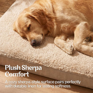 PaWz - Soft Dog Bed Mattress for Crate with Removable Cover, Waterproof Liner at Pet Servo