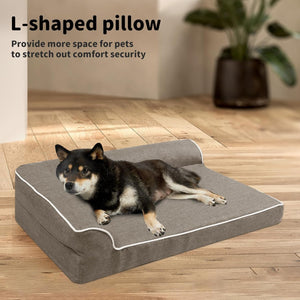 Buy PaWz Pet Orthopedic L-Shape Cool Mattress Bed at Pet Servo