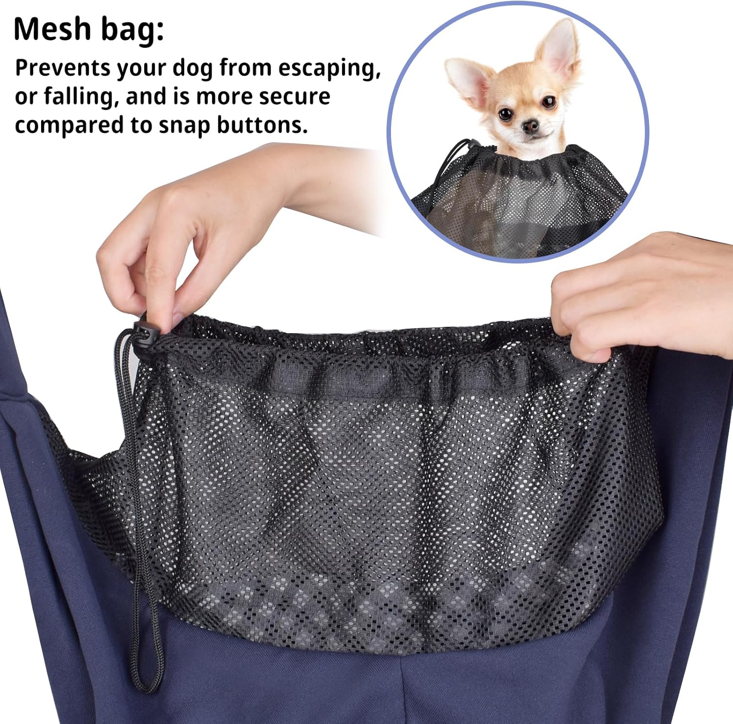 CUBY - Adjustable Pet Sling Carrier at Pet Servo