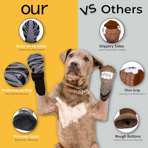 U. EHome - Non-Slip Dog Socks with Thick Grip - Petservo
