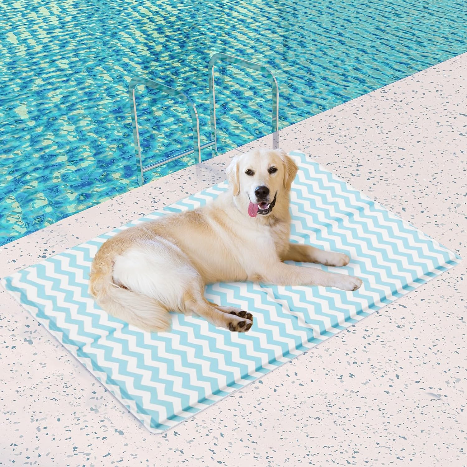 Buy PaWz Summer Non-Toxic Self-Cool Pet Sleeping Bed (Blue) at Pet Servo