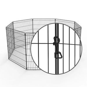 Advwin - Pet Playpen Dog Dence Exercise Pen 8 Panel - petservo