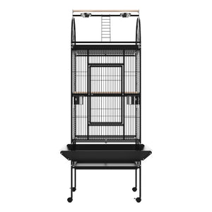 Advwin - Large Bird Cage Top Ladder Parrot Aviary - petservo