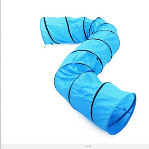 YES4PETS Portable Dog Agility Training Tunnel with Carry Bag_PetServo