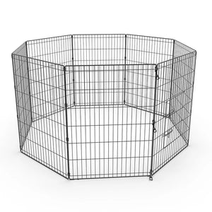 Advwin - Pet Playpen Dog Dence Exercise Pen 8 Panel 30 inch - petservo