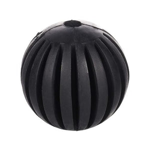 Flamingo - 7.8cm Black Gladiator Ball Dog Toy - petservo
