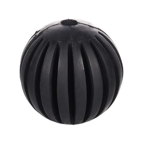 Flamingo - 7.8cm Black Gladiator Ball Dog Toy - petservo