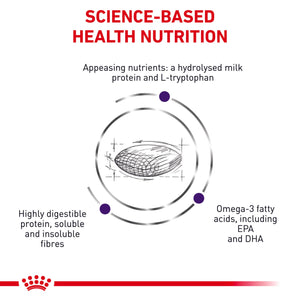 Royal Canin - Veterinary Diet Calm Small Adult Dog Dry Dog Food 4kg - Petservo