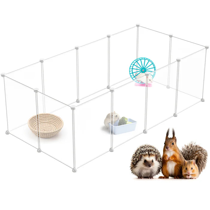 Buy Advwin Small Animal Playpen DIY Cage 12 Panels at Petservo