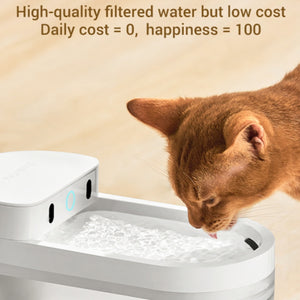 CATLINK - Pure 3 AI Water Fountain – Wireless - Petservo