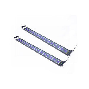 Dynamic Power - 2 Set 33W Aquarium Blue White LED Light for Tank 120-140cm - petservo