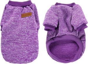 Cozy Grey Dog Sweater for Small Puppies - 30CM - Petservo