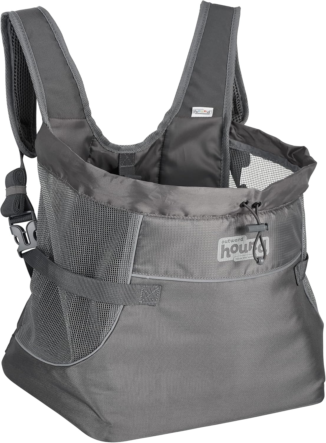 Outward Hound - PupPak Dog Front Carrier (Grey) at Pet Servo