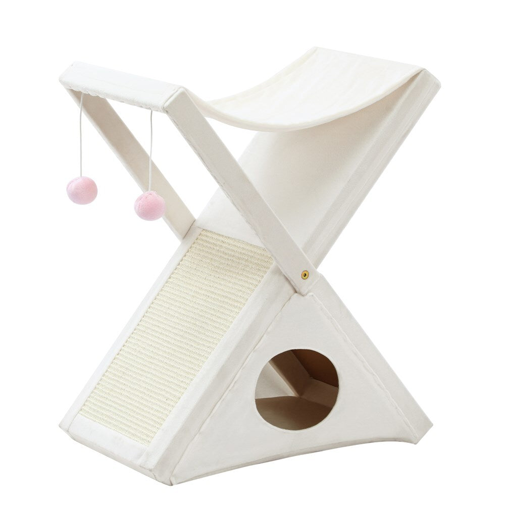 Pet Servo - Cat Scratching Tree Scratcher Post Pole Furniture Gym House