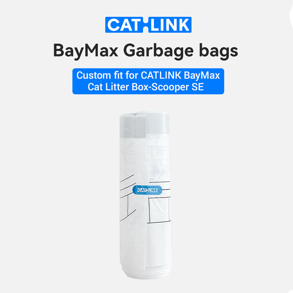 CATLINK - Waste Bags For BAYMAX Cat Litter Box x 2 rolls (40 bags)