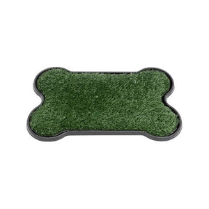 Happy Tails - Bone Shape Puppy Training Grass - petservo