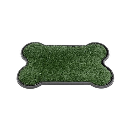 Happy Tails - Bone Shape Puppy Training Grass - petservo