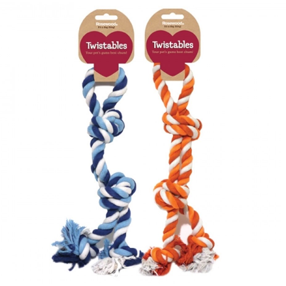 Rosewood - Double Tug Asstd - Petservo