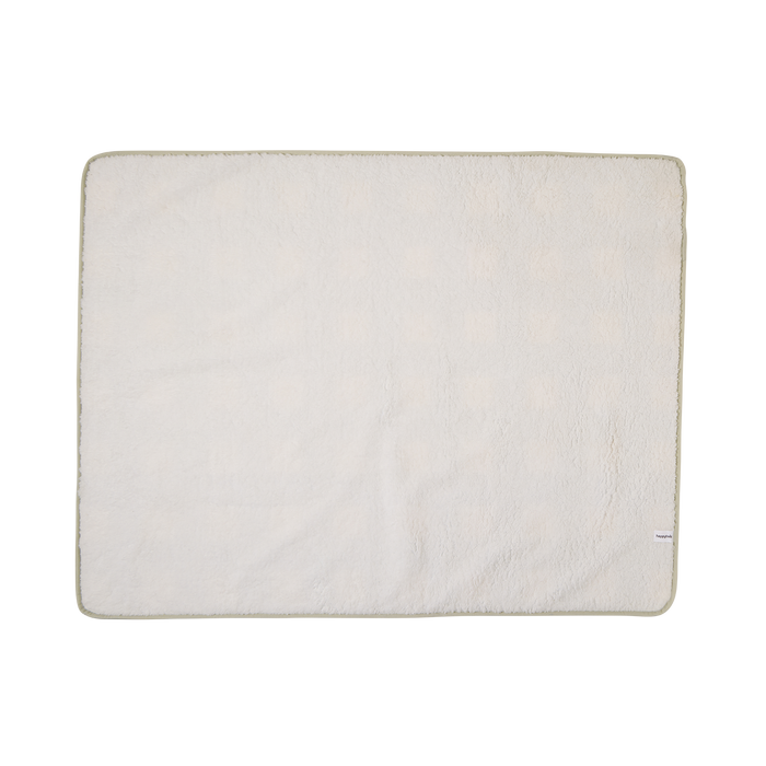 Happy Tails - Green Plaid Reversible Pet Blanket - Petservo