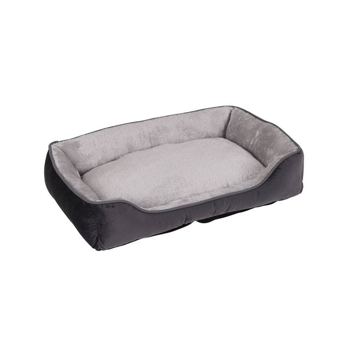 Happy Tails - Grey Lounger Bed - Medium - PetServo