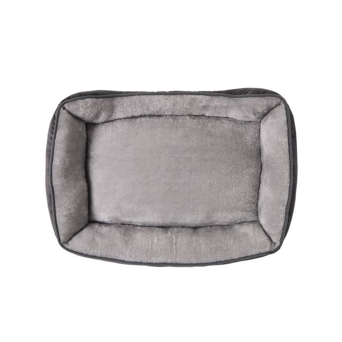 Happy Tails - Grey Lounger Bed - Medium - PetServo