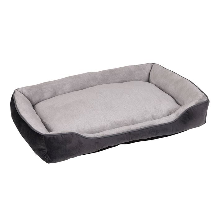Happy Tails - Grey Lounger Bed - Large - PetServo