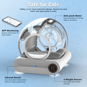 Advwin - Smart Cat Litter Box Self Cleaning Odor-Removal - PetServo-2